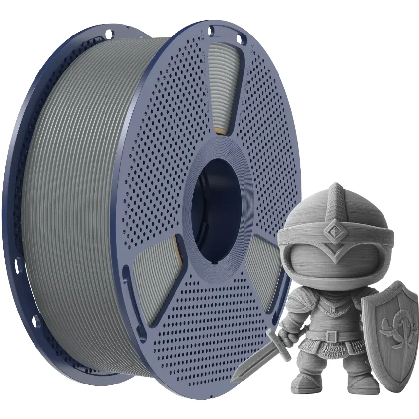 Filament Sunlu PLA+ 2.0 Grey 1kg - Idealny do szybkiego druku