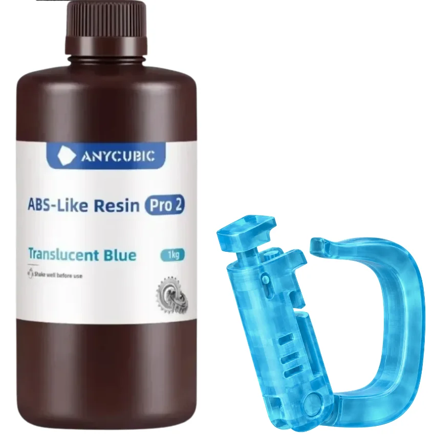 Anycubic Abs-like Pro 2 Translucent Blue 1kg - Niska emisja zapachu