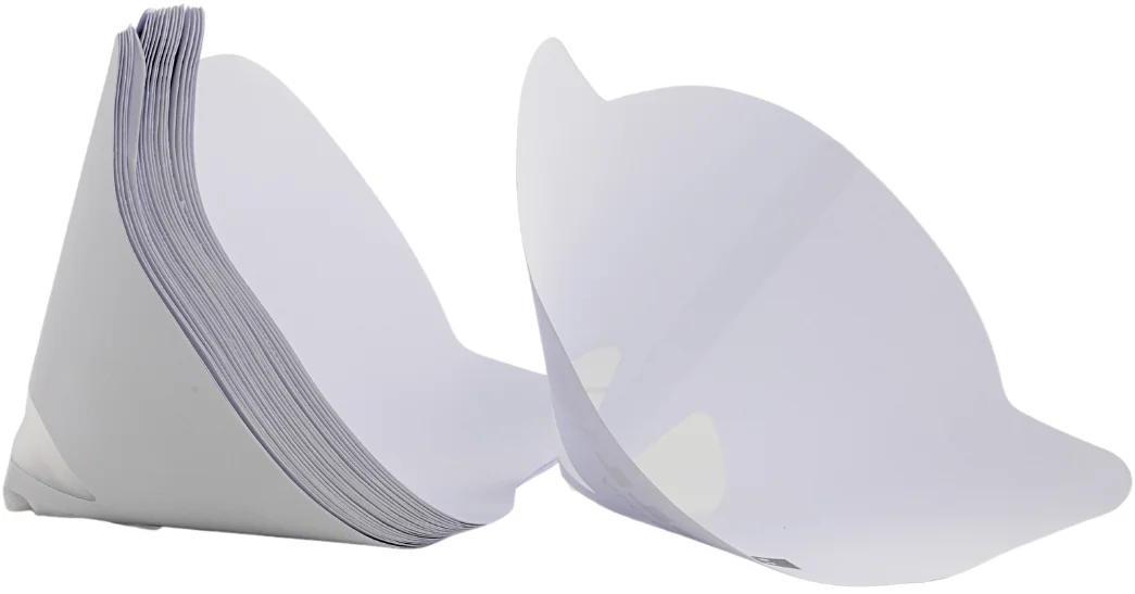 Zestaw 1000 papierowych filtrów do żywicy UV – jednorazowe filtry przeznaczone do usuwania zanieczyszczeń i drobnych fragmentów częściowo utwardzonej żywicy po zakończeniu drukowania 3D.