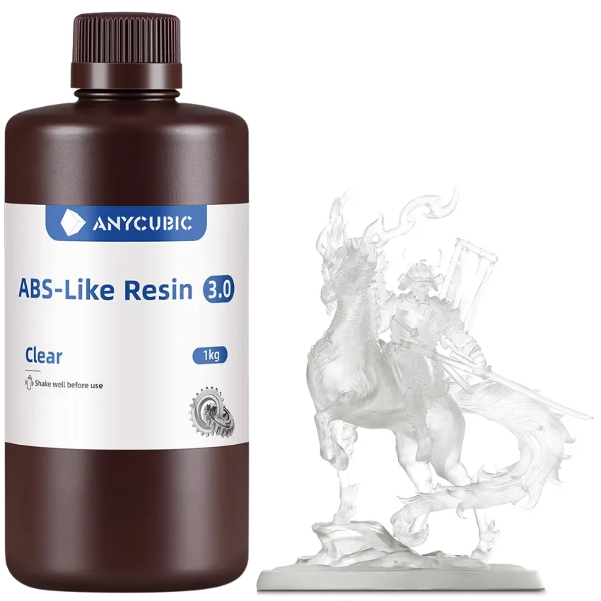 Anycubic ABS-Like 3.0 Clear 1kg - Stabilność wymiarowa