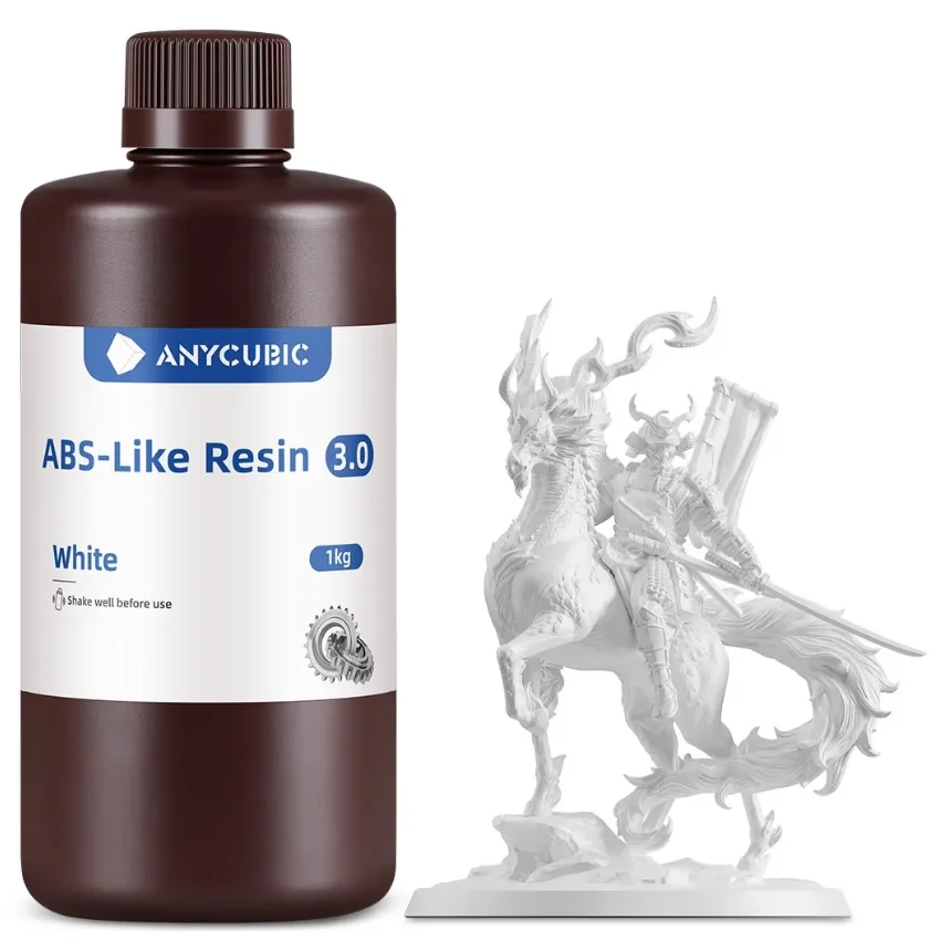 Anycubic ABS-Like 3.0 White 1kg - Wysoka wytrzymałość
