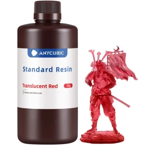 Anycubic Standard Translucent Red 1kg