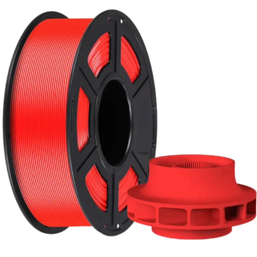 Anycubic ASA Red 1kg - trwały filament 3D o wysokiej odporności mechanicznej i termicznej