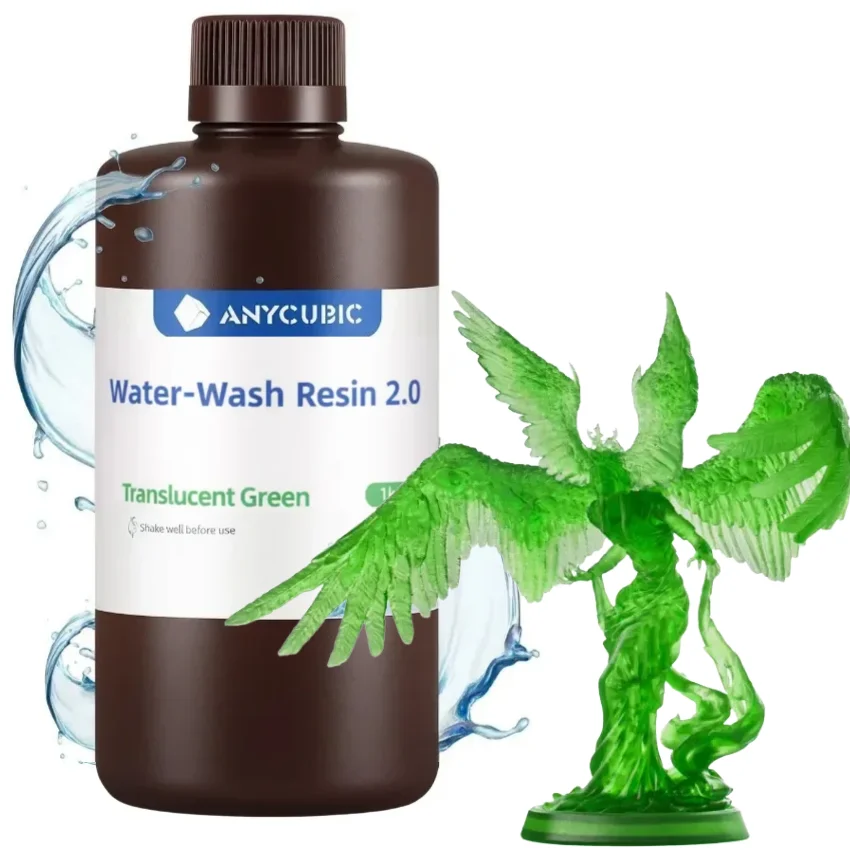 Anycubic Water Washable 2.0 Translucent Green