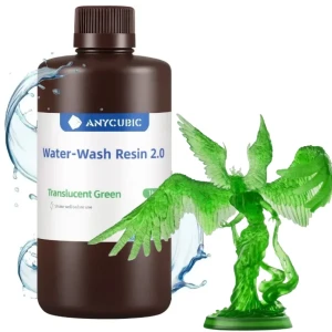 Anycubic Water Washable 2.0 Translucent Green 1 kg