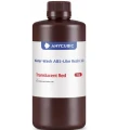 Anycubic Water-Washable ABS-Like 3.0 Translucent Red 1kg Niski skurcz i wysoka precyzja