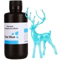 żywica 1kg + model wydrukowany z żywicy Elegoo Standard Clear Blue