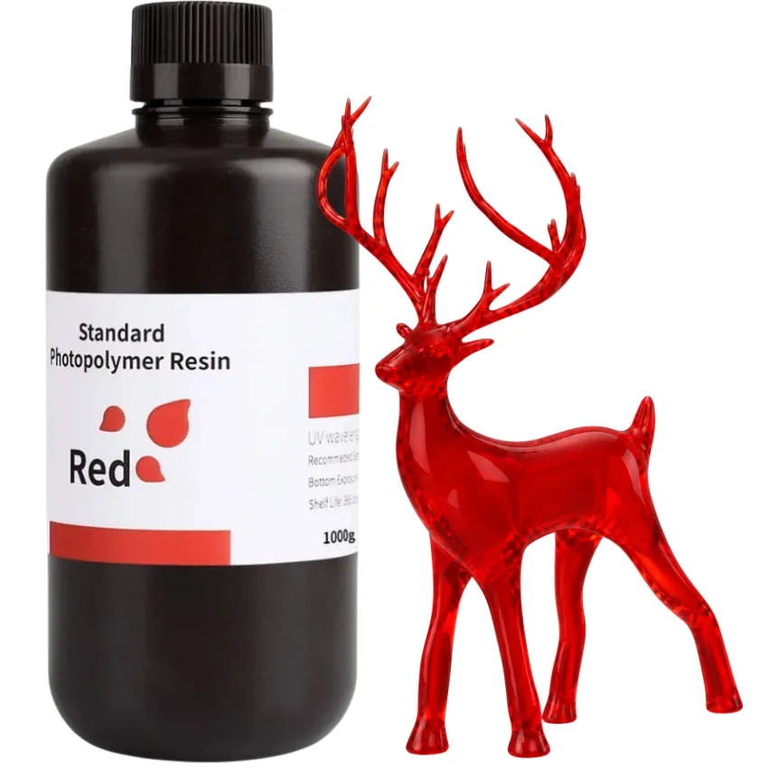 Elegoo Standard Translucent Red 1kg