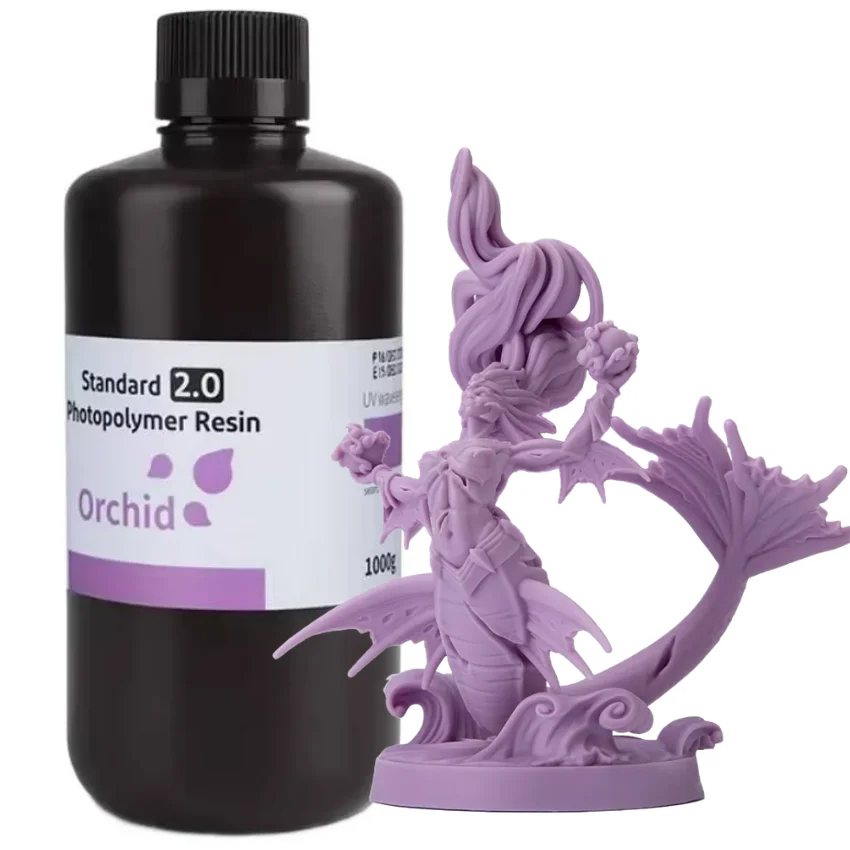 żywica i model 3D Elegoo Standard 2.0 Orchid 1kg