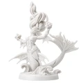 model wydrukowany z żywicy Elegoo standard 2.0 white